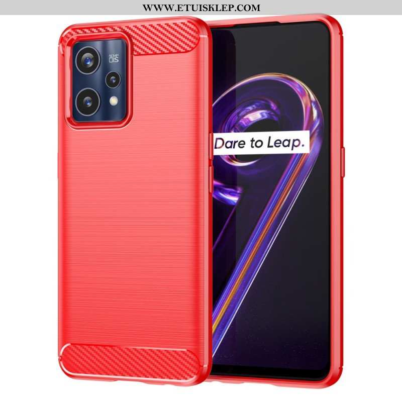 Futerały do Realme 9 Pro Plus Szczotkowane Włókno Węglowe